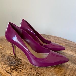BCBG Max Magenta heels size 10 worn once